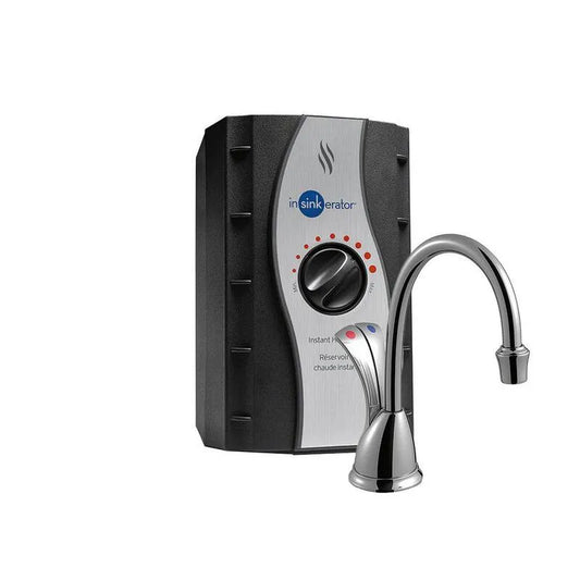 InSinkErator Involve Wave Heiß- und Kaltwasserspender mit Tank, Chromarmatur 6,75 Zoll