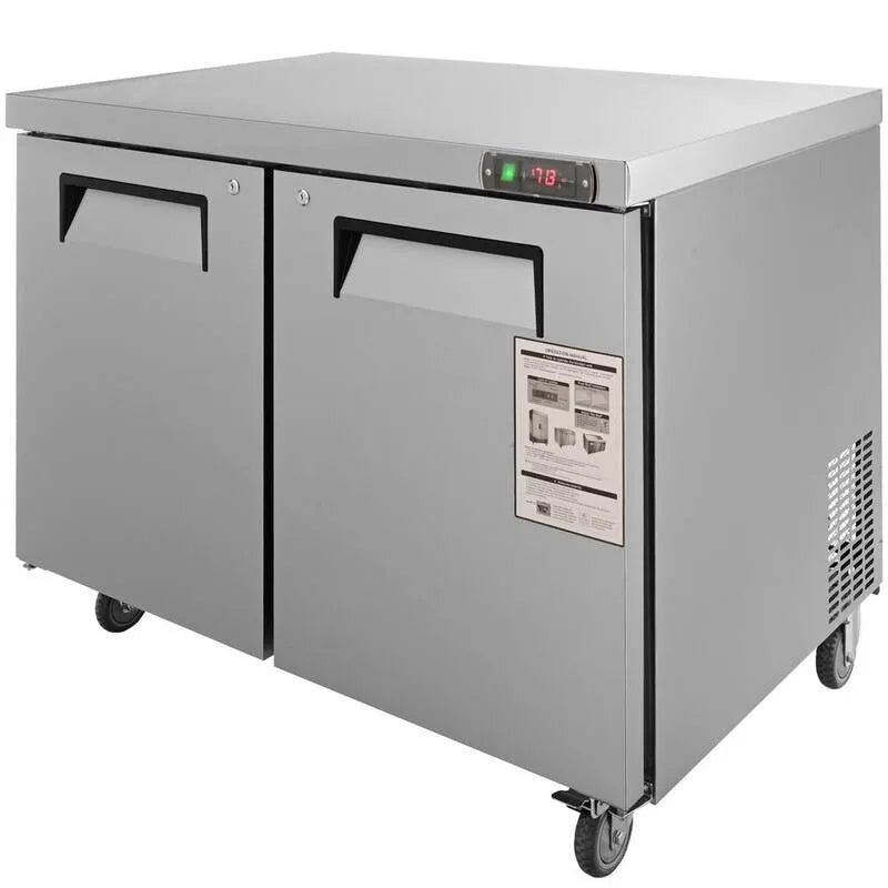 Kühlschrank, 48 in., 12. 85 cu ft, Edelstahl, Commercial-Grade Design, Silber, 12.85 cu. ft
