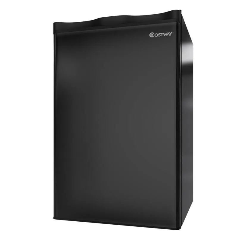Kühlschrank, 3. 2 cu. ft, kompakte, tragbare Bauweise, Reversible, Schwarz, 3.2 cu. ft