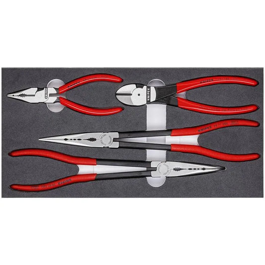 Automotive Pliers Set 4 Teile, Pliers Set mit Foam Tray