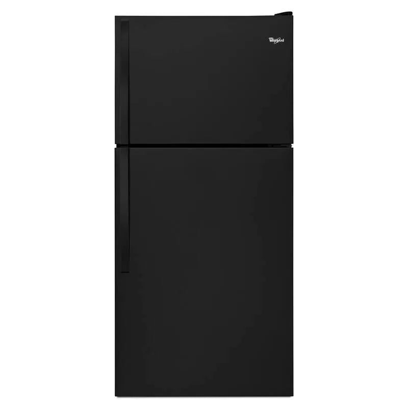 Whirlpool Kühlschrank, 18. 2 cu ft, Schwarz, Gefrorene Lebensmittel-Lagergeräte, 18.2 cu. ft, Kühlschränke mit Top-Gefrierschrank