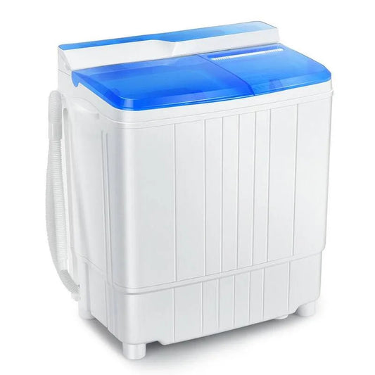 Waschmaschine, kompaktes tragbares Design, 4, 8 cu. ft, Portable 13 lbs, Blau, 4.8 cu. ft