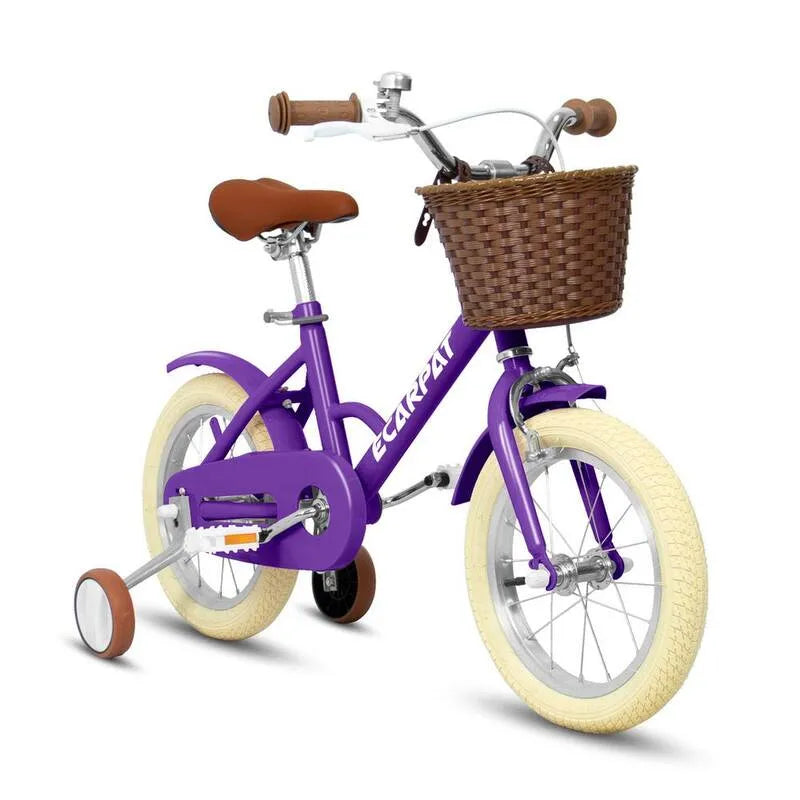 3-Years 3-Jahre, 12 in., Front V Bremse, Hintere Haltebremse, Mädchen Fahrrad mit Trainingsrädern
