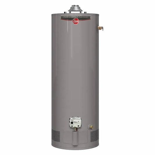 Warmwasserbereiter, 12-Year Rheem 12-Jahres-, 40 Gal, 40000 BTU, Erdgas, Performance Platinum 40 Gal. Tall 40000 BTU Erdgas-Wasserbereiter mit Garantie, 40,000 BTU