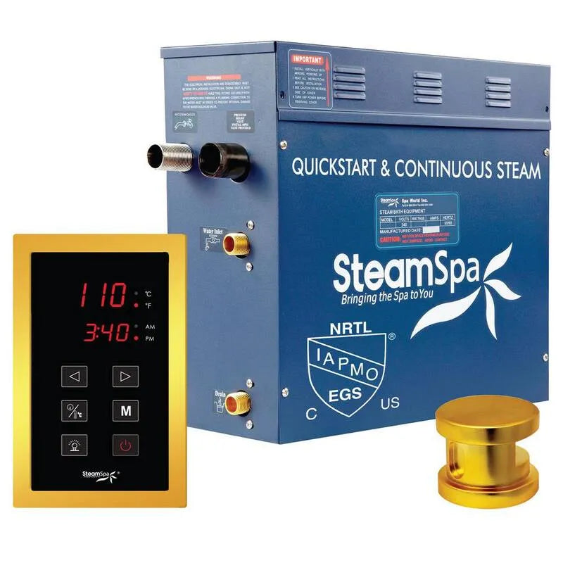4. 5kW Starttechnologie und Aroma-Duftpumpe 4, 5 kW, Oasis-Serie, Gold