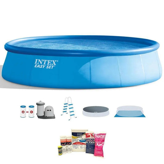 Intex Aufblasbares einfach Set, 18 ft, 4 ft, Pump und Maintenance Kit