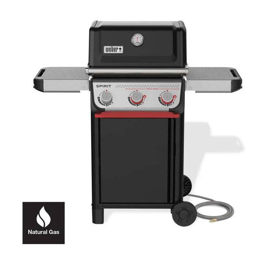 Weber E-325 Brenner Erdgasgrill, 3-Burner, Schwarz, Erdgasgrills