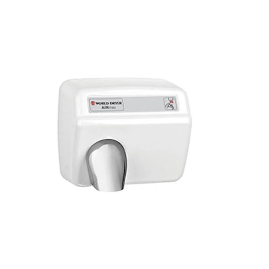 Airmax Electric Handtrockner, 115V, Surface Mount, Gusseisen, für hohe Beanspruchung, ADA konform, weiß