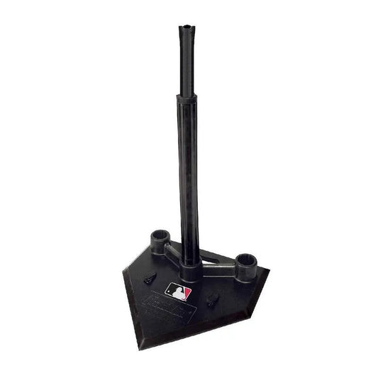 3-Position, Kinder, Baseball Batting Tee mit verstellbarem Tee für den Außenbereich in Schwarz