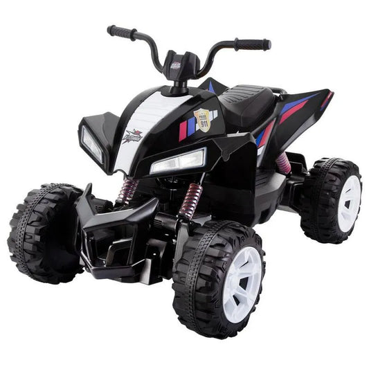 4-Wheeler, 24V Kinder fahren auf ATV Powerful 4-Wheeler einfach-Drag Elektroauto, Schwarz, Kinderfahrzeuge