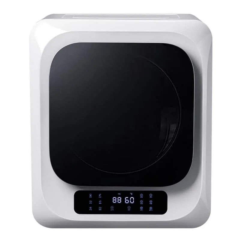 Weiße Vented Frontlader Electric Trockner, 1, 4 cu. ft, Digital Touch Panel, Touch Controls, 1.4 cu. ft