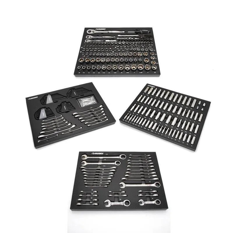 320 Teile Husky 320-Stück, Mechanik-Werkzeug-Set in EVA Trays
