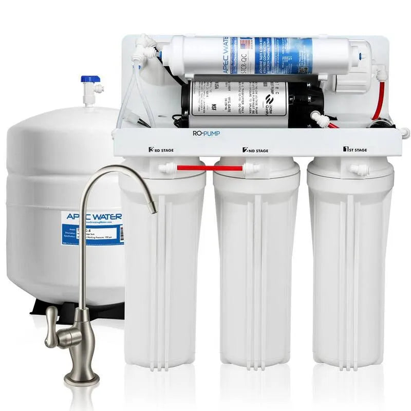 APEC Water Systems Undersink Umkehrosmose Wasser Filtersystem, 30 psi, 120V