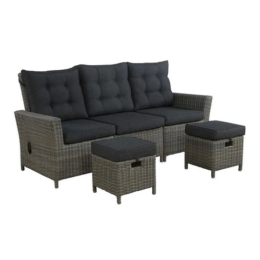 Sofa, Garten, 15 in., Asti, Wohnzimmer Sitzen