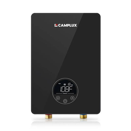 2-Years 2-Jahre, Schwarz, 1, 5 GPM, 240 V, 6 kW, 6 kW 1, 5 GPM 240 V für die Verbrauchsstelle Elektro-Tankless-Warmwasserbereiter mit Garantie