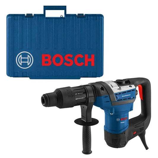 Bosch Schlagbohrmaschine, 12 Amp 1-9/16 in. Schnurgebundene Variable Geschwindigkeit SDS-Max Kombination Beton / Mauerwerk Bohrhammer Drill mit Tragegehäuse, 16 in.