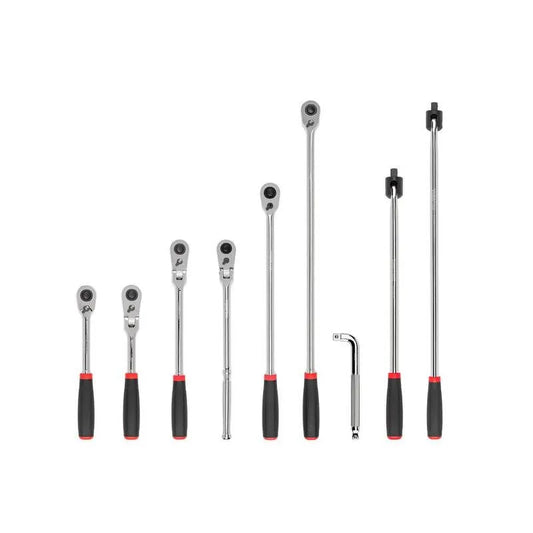 Breaker Bar Set 9 Teile, 1/2 in., Drive Quick-Release Comfort Grip Ratche