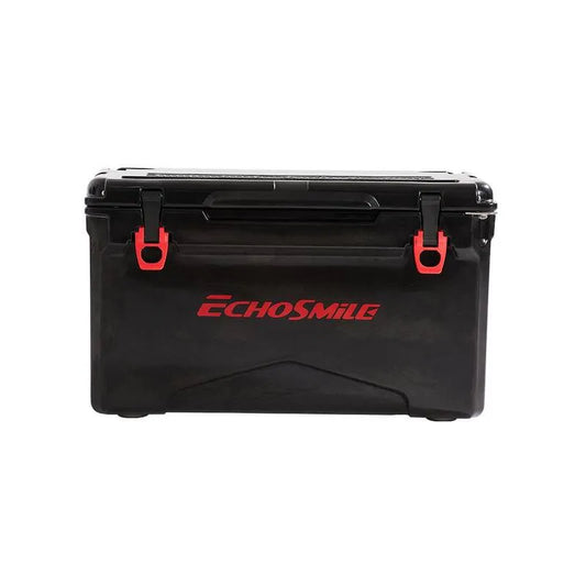 40 qt, 40 qt. Schwarz und Rot Garten Portable Camping Kühler Isolierte Box mit für hohe Beanspruchung Seilgriffe, Garten