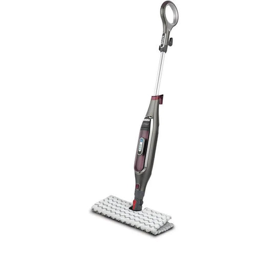 Shark Hai, Genius kabelgebunden Steam und Spray Pocket Mop für alle Hard-Floor-Oberflächen in Rot mit Steam Blaster Technologie & 3 Einstellungen, 3 Einstellungen