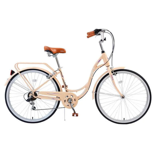 7-Stufen, Pink 7-Stufen Stahl Rahmen Garten Ladys Bike, 26 in.