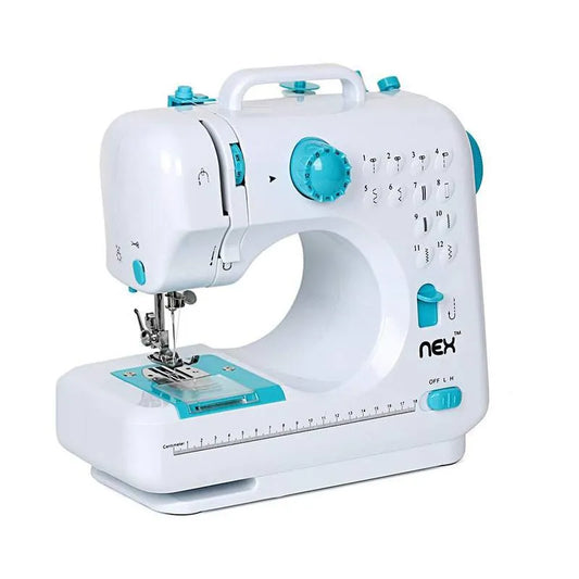 Nähmaschine, 12 eingebaute Stiche Indigo Blue, Advanced