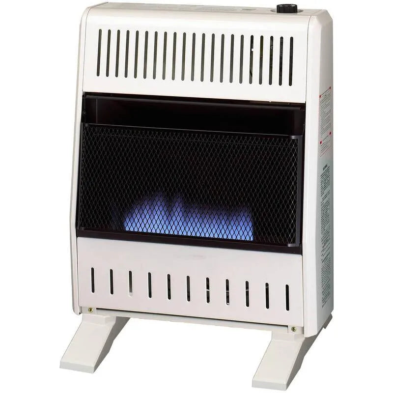 Raumheizung MN200HBA-B, 20000 BTU, Erdgas, Ventless Design, Modell # MN200HBA-B, manuelle Steuerung, Blau, 20,000 BTU