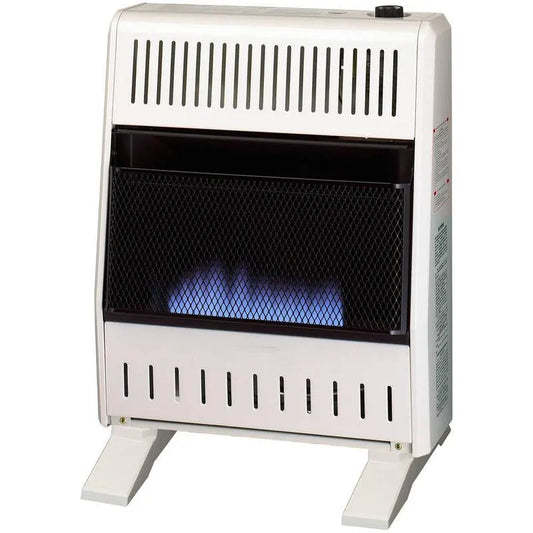 Raumheizung MN200HBA-B, 20000 BTU, Erdgas, Ventless Design, Modell # MN200HBA-B, manuelle Steuerung, Blau, 20,000 BTU