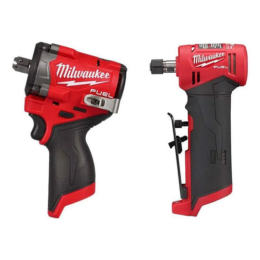 Milwaukee FUEL 12V M12, kabellos Design, 1/2in., 4in, Right Angle Die Grinder, bürstenlos