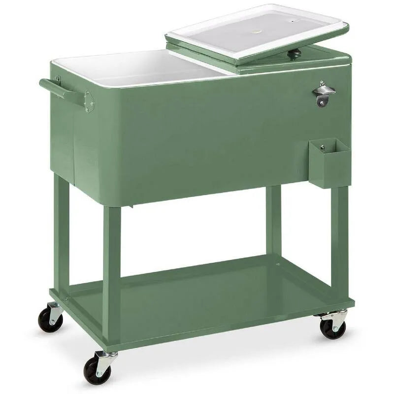 Opener, Drain Plug, 20 Gal, Green Wheeled Chest Kühler, Flasche