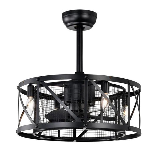 Innenbereich Decke Lüfter 3-Speeds, Fernbedienung, Timer, 20 in., 5 Klingen, Wohnzimmer, keine Glühbirnen, mit Fernbedienung