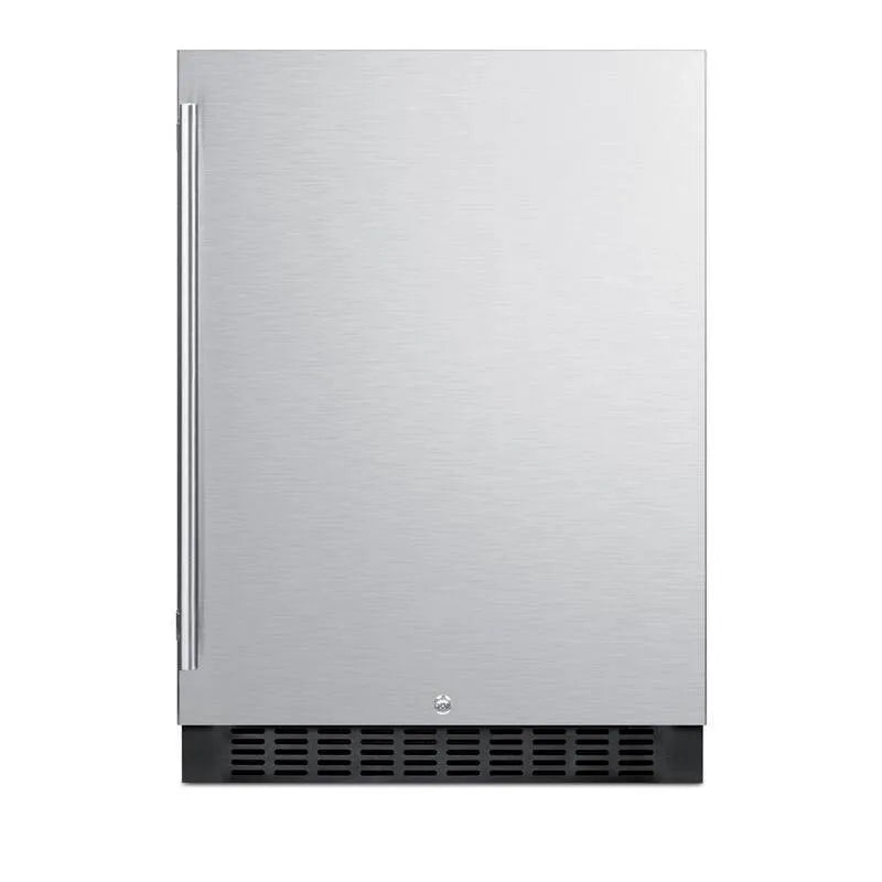 Kühlschrank, Edelstahl, 24 in., 4. 6 cu. ft, Gefrorene Lebensmittel-Lagerung, 4.6 cu. ft