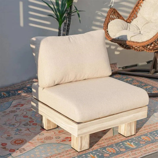 Sofa, Garten, Aluminium, Politik, Beige, Wohnzimmersitz
