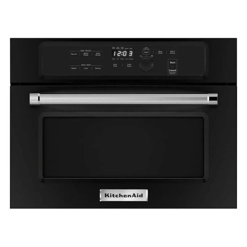 KitchenAid, 1. 4 cu. ft. Eingebaute Mikrowelle in Schwarz, 1.4 cu. ft