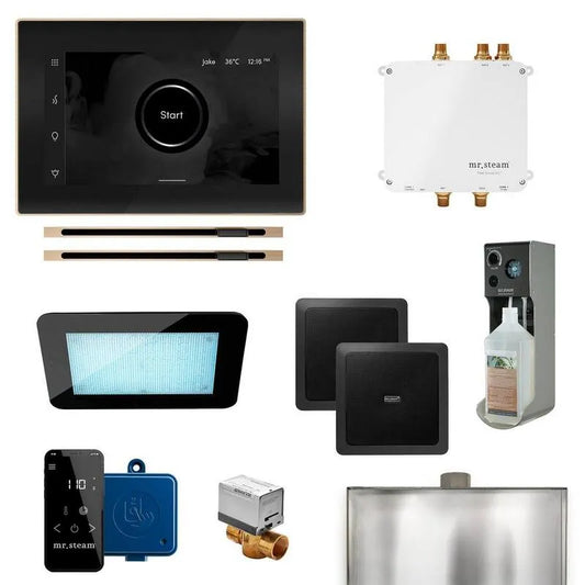 Max Linear Steam Generator Steuerung Kit, Bliss, Schwarz, Bronze