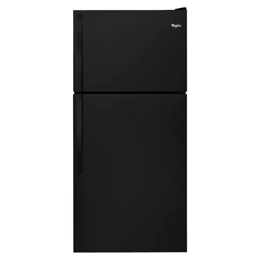 Whirlpool Kühlschrank, 18. 2 cu ft, Schwarz, Gefrorene Lebensmittel-Lagergeräte, 18.2 cu. ft, Kühlschränke mit Top-Gefrierschrank