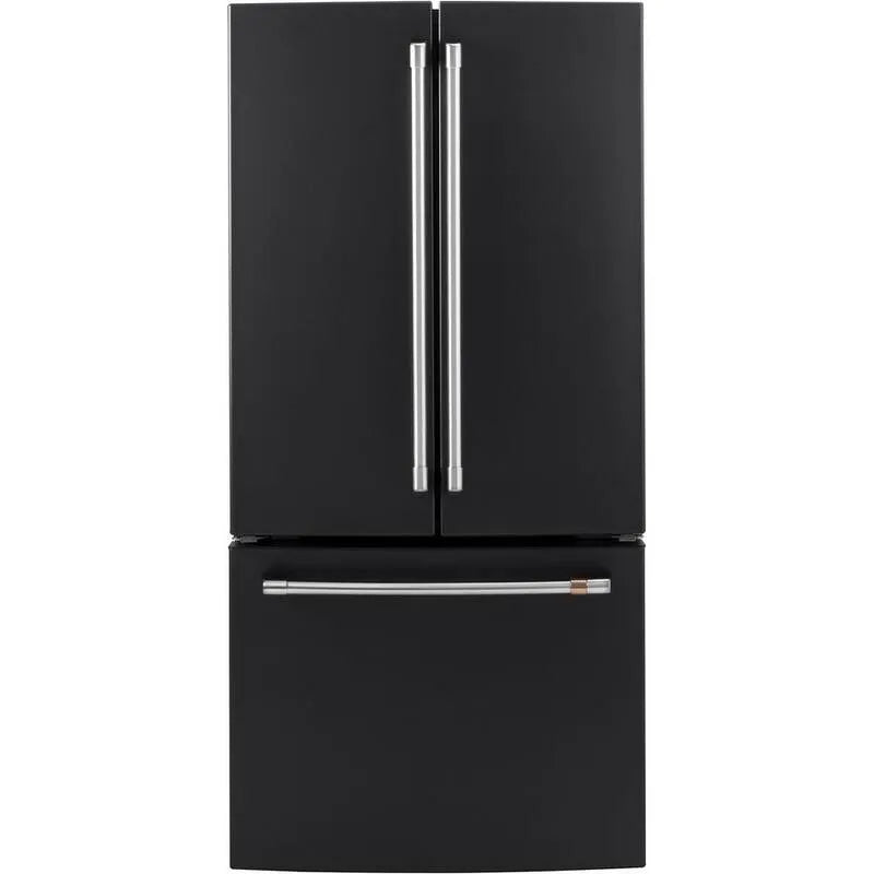 Cafe Kühlschrank, ENERGY STAR Certified, 18. 6 cu ft, Fingerabdruck resistent, Counter Depth und ENERGY STAR, Matte Schwarz, 18.6 cu. ft