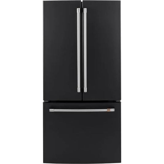 Cafe Kühlschrank, ENERGY STAR Certified, 18. 6 cu ft, Fingerabdruck resistent, Counter Depth und ENERGY STAR, Matte Schwarz, 18.6 cu. ft