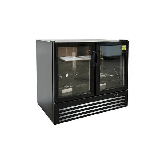 Kühlschrank, Kühlschränke ECG47, 47 in., 11. 3 cu ft, ETL, Upright, Schwarz, 11.3 cu. ft
