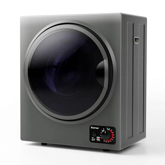 Entlüfteter Elektro-Tumble-Kompaktwäschetrockner, 1, 5 cu. ft, Edelstahl, kompaktes tragbares Design, Wand-Mountable, Wand montiert, 1.5 cu.ft