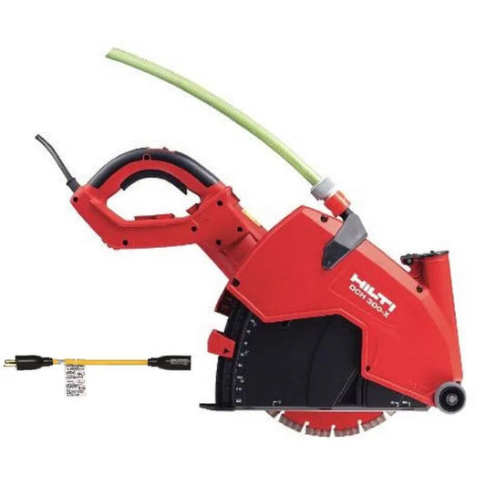 300-X, 12 in. 23 Amp kabelgebunden Hand Held DCH Diamond Cutting Säge mit EQD SPX Masonry Blade und Twist Sicherung, 12 in.
