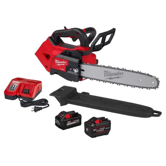Milwaukee FUEL 14 M18 Kettensäge, kabellos Design, 14 in., 18V, 12. 0 Ah & 8. 0 Ah Batterie, Bürstenlos, 12.0 Ah, 8.0 Ah