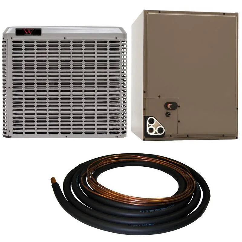 ft. Line Set, 2, 5 Tonnen, 30 ft, 14 SEER Residential Whole House Unit Sweat A/C System