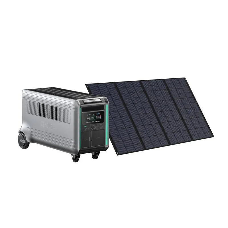 Generator, 3800W, 6600W, 400W, 3800W Plug und Play Solargenerator mit doppelter Spannungsausgabe mit 400W Solarpanel