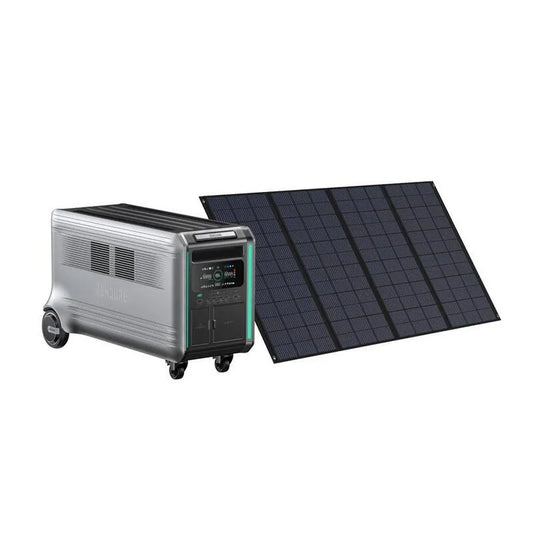 Generator, 3800W, 6600W, 400W, 3800W Plug und Play Solargenerator mit doppelter Spannungsausgabe mit 400W Solarpanel