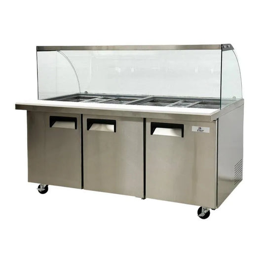 Kühlschrank W 15, Commercial-Grade Design, 70 in., 15, 5 cu ft, Stahl, 70 in., 15.5 cu. ft, 70 in.