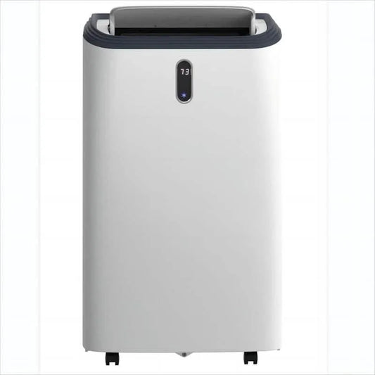 Klimaanlage 115-Volt, 12000 BTU, mit Luftentfeuchter und Fernbedienung in weißem, kompaktem tragbarem Design, 400 Sq. Ft, 12,000 BTU