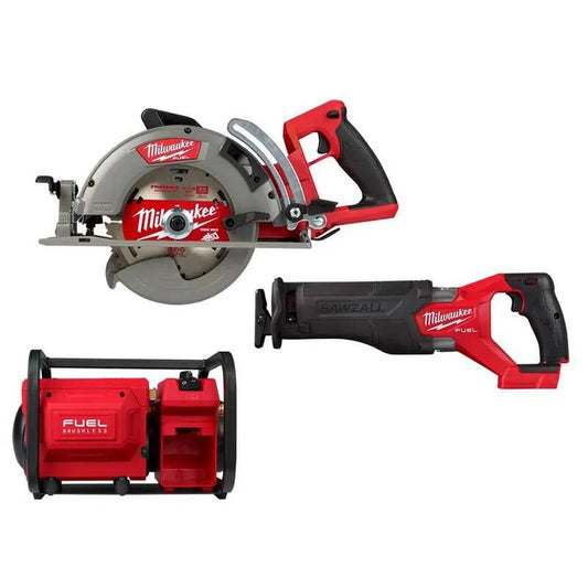 Milwaukee FUEL 18V M18, 7-1/4 in., 2 Gal, kabellos Design, Rear Handle Kreissäge
