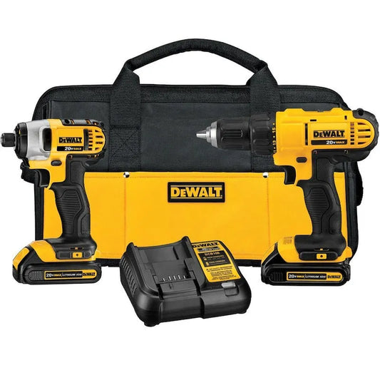 DEWALT 20V MAX 1. 3Ah Schnurloses Bohren, Schnurloses Design, 20V Batterien, 2 Werkzeug, 1.3Ah
