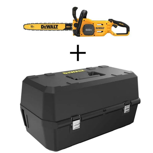 DEWALT 18 in. 60-Volt Elektrobatterie Kettensäge Werkzeug-Nur mit Kettensäge Gehäuse