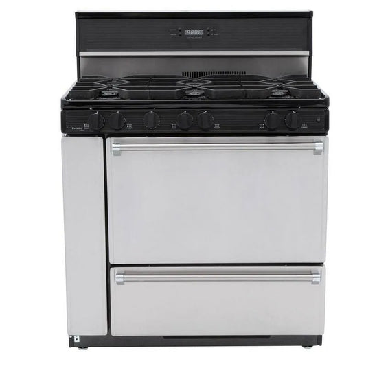 Gas Herd, Edelstahl, 36 in., 3. 91 cu. ft, ProSeries, 3.91 cu. ft, Gasherde mit einem Backofen